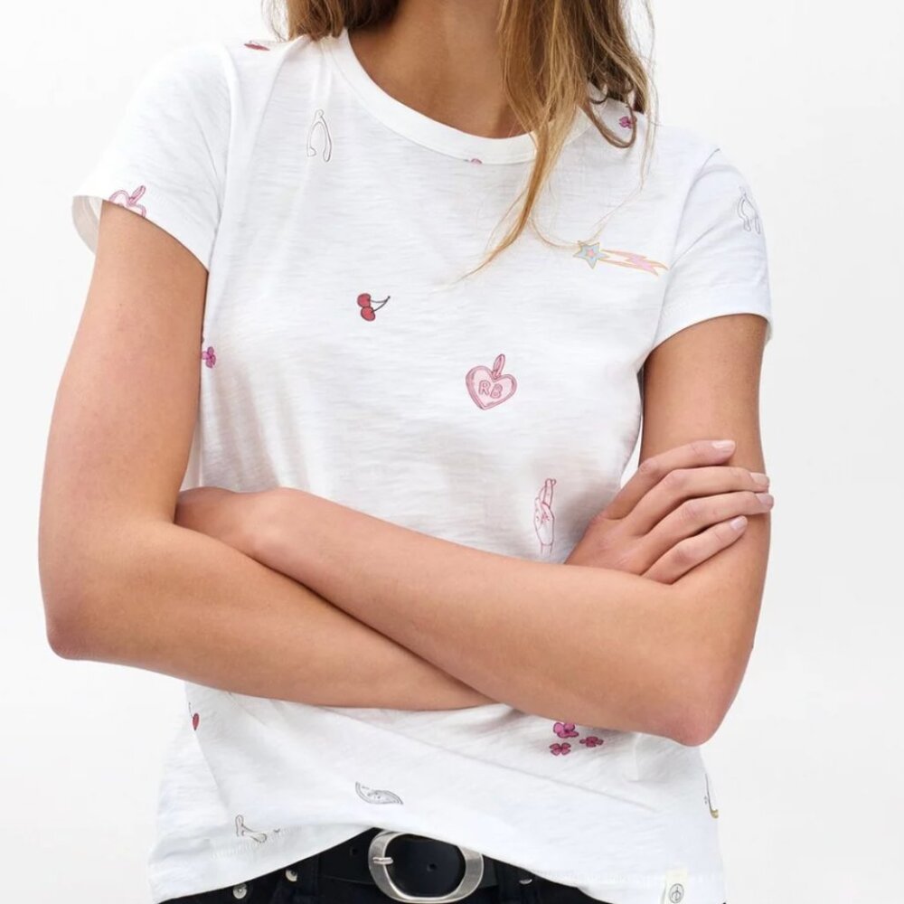 Rag & Bone Lucky Charm Graphic Tee (OG: $138.00)
